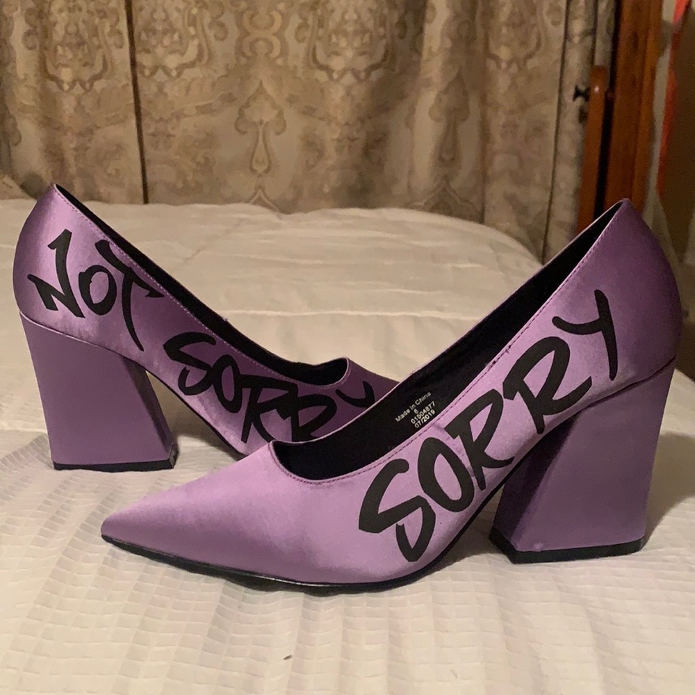 NWOT ASOS block heels